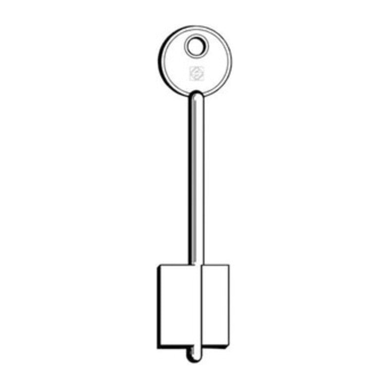 Q.TA' 5 SILCA RL CHIAVE DOPPIA MAPPA OTTONE