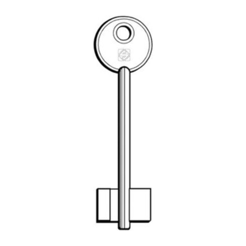 Q.TA' 5 SILCA IDM CHIAVE DOPPIA MAPPA OTTONE