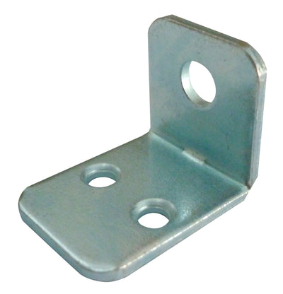 Q.TA'. 100 SQUADRETTA DI FISSAGGIO ARMADIO 22X28X21 MM ZINC