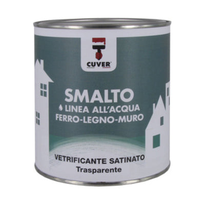 Q.TA' 1 SMALTO ALLACQUA VETRIFICANTE CUVER TRASP SAT 750 ML