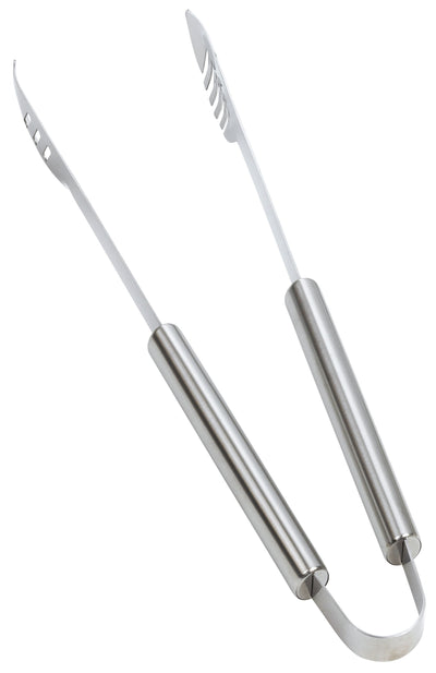 Q.TA'. 6 TEXAS PINZA INOX PER BARBECUE SATINATO