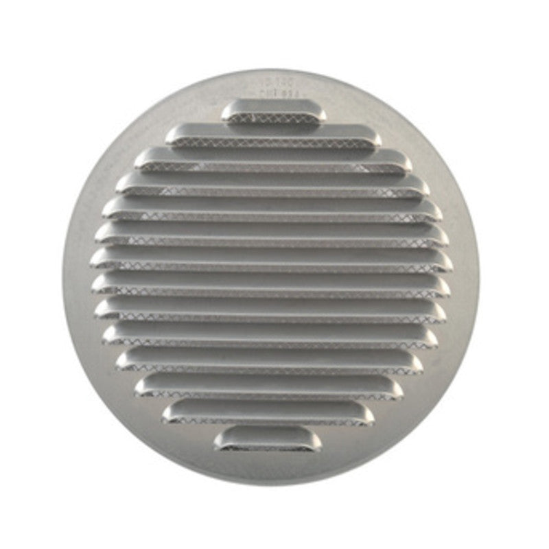 Q.TA' 1 GRIGLIA AERAZIONE ALLUM C/RETE ANTINS D 80 MM