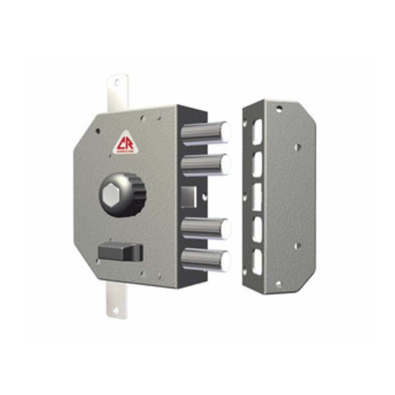 Q.TA' 1 CR 3250 SERRATURA APPL P/LEGNO POMPA TRIPL C/SCR DX C/POMOLO