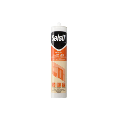 Q.TA' 25 SELSIL SIGILLANTE ACRILICO BIANCO 310 ML