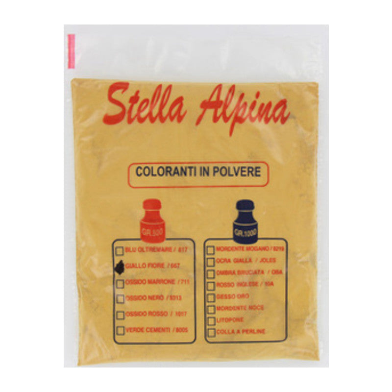 Q.TA' 18 OSSIDO P/CEMENTO GIALLO FIORE CEMENTO DA 0,500 KG