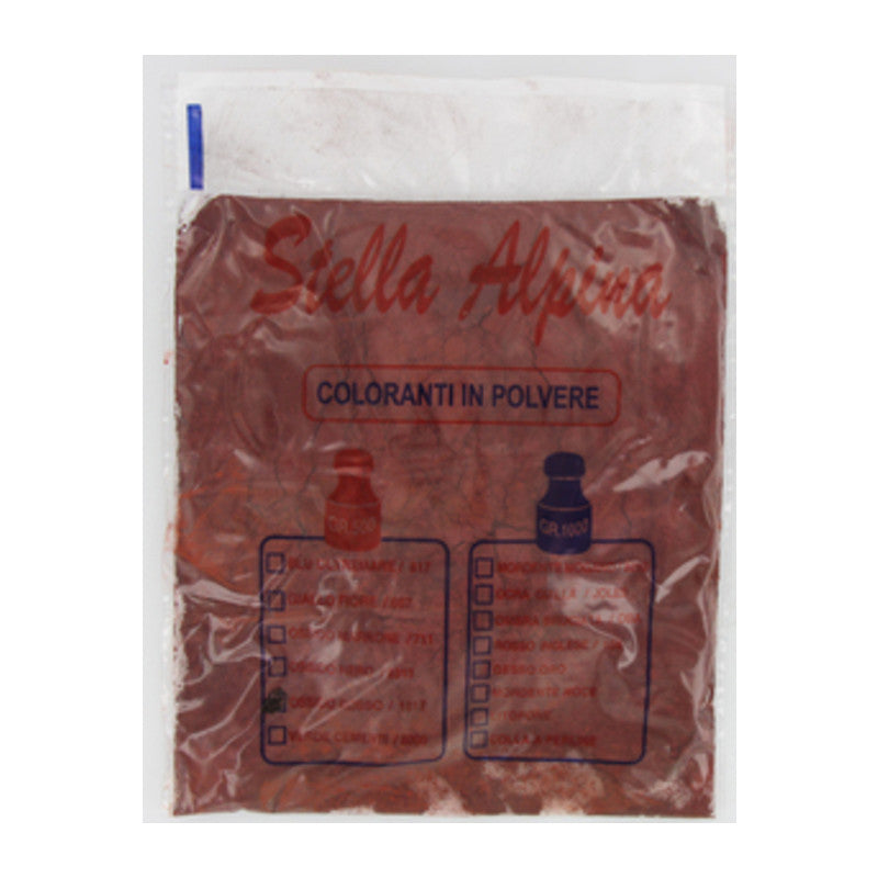 Q.TA' 18 OSSIDO P/CEMENTO ROSSO SINTETICO CEMENTO DA 0,500 KG