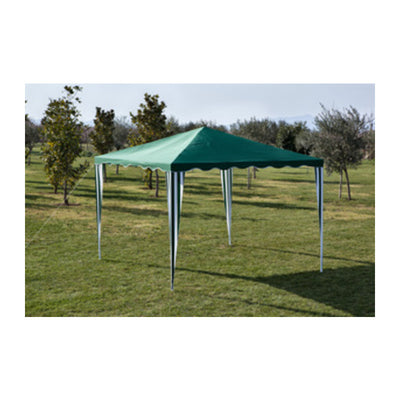 Q.TA' 1 C GAZEBO ACCIAIO E POLIESTERE 2X2M VERDE TANGERI