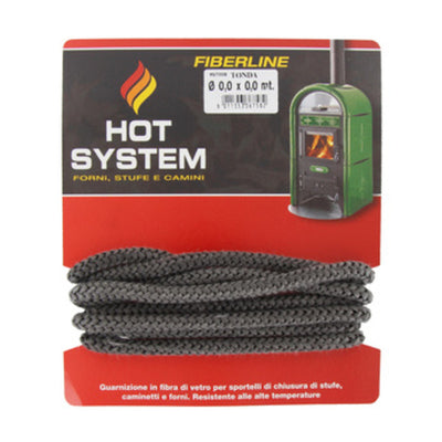 Q.TA' 6 GUARNIZIONE FIBRA VETRO 8MMX2,5M STUFA