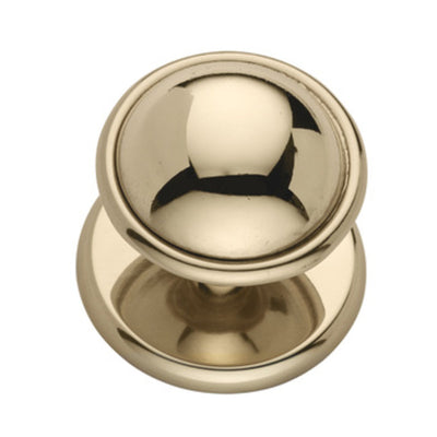 Q.TA' 4 POMOLO OTTONE D 70 MM LUCIDO*