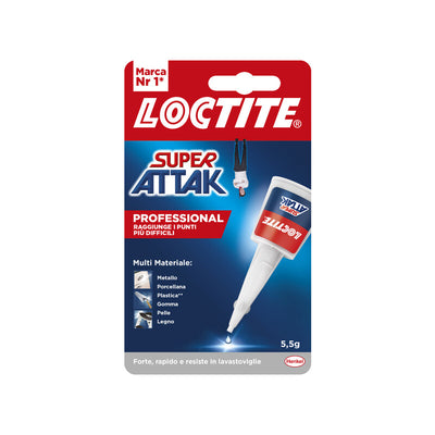 Q.TA' 24 ADESIVO SUPER ATTAK PROFESSIONAL 5,5 G