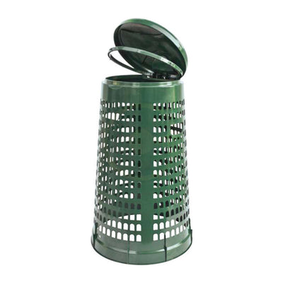 Q.TA' 1 PATTUMIERA 110 L TRESPOLO D 38-51XH85 CM VERDE