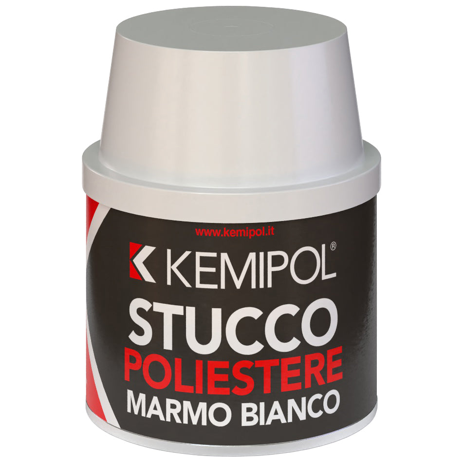 Q.TA'. 12 STUCCO POLIESTERE MARMO BIANCO 150 ML