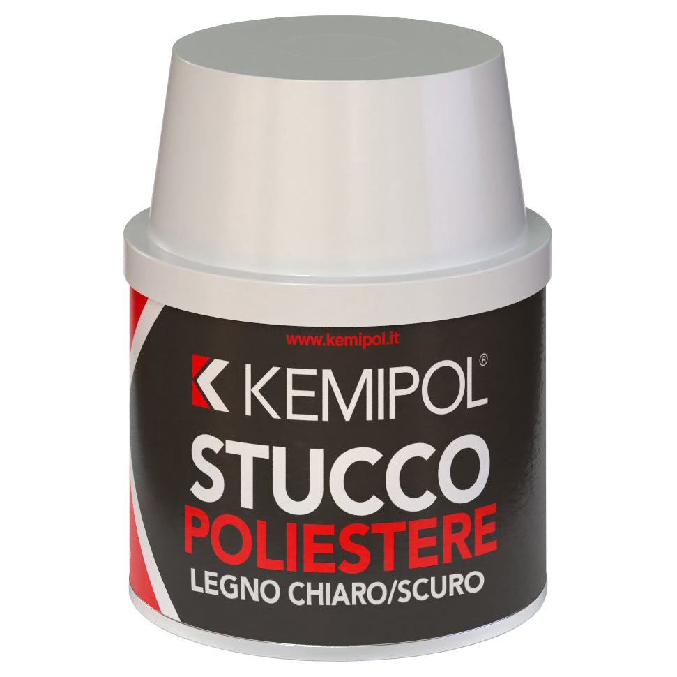 Q.TA'. 12 STUCCO POLIESTERE PER LEGNO CHIARO SCURO 150 ML