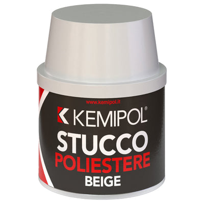 Q.TA' 12 STUCCO POLIESTERE P/METALLO STAND BEIGE KEMIPOL 150 ML