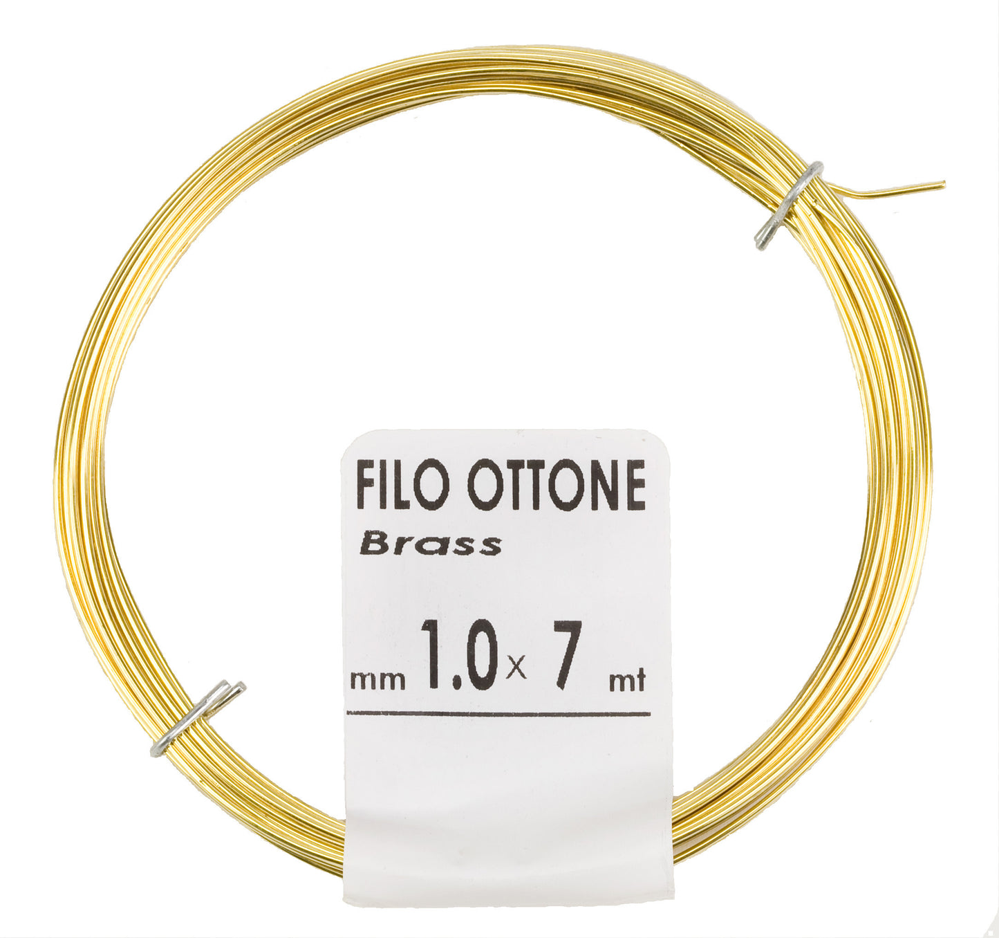 Q.TA'. 20 MATASSINA FILO OTTONE D 0,8 MM 12 M