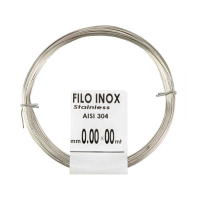 Q.TA' 25 MATASSINA FILO ACCIAIO INOX D 1,0 MM 6 M