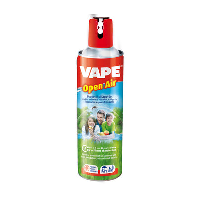 Q.TA' 12 ANTIZANZARE VAPE OPEN AIR PROTEZ SPAZI APER 500ML