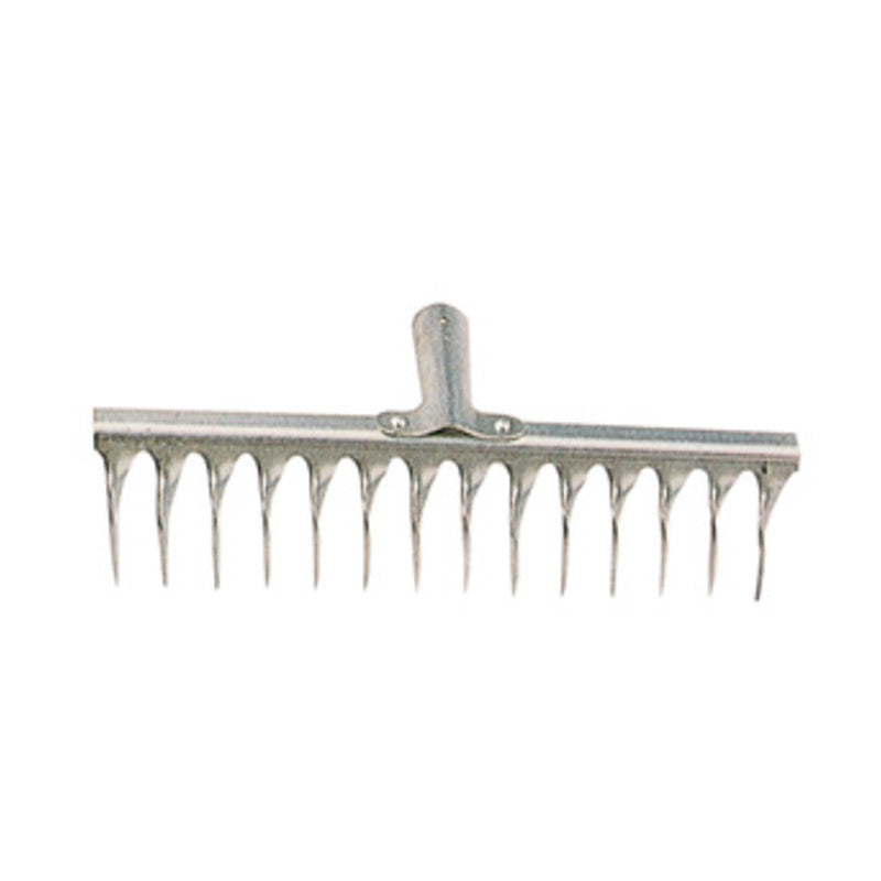 Q.TA' 1 RASTRELLO A 16 DENTI AEREATORE ZINCATO
