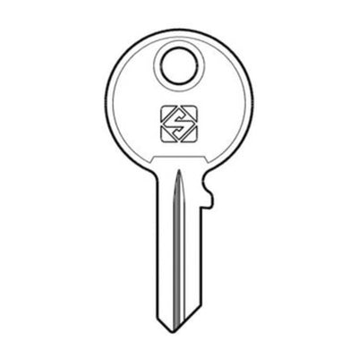 Q.TA' 10 SILCA OMR1R CHIAVE PROFILO OTTONE