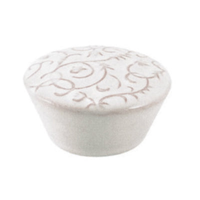 Q.TA' 4 POMOLO PORCELLANA P 36 49X28 MM C/BUSSOLA