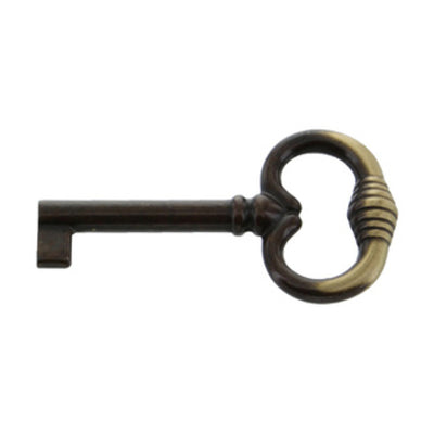 Q.TA' 25 CHIAVE P/MOBILI 33708 35X62 MM BRONZO SFUMATO