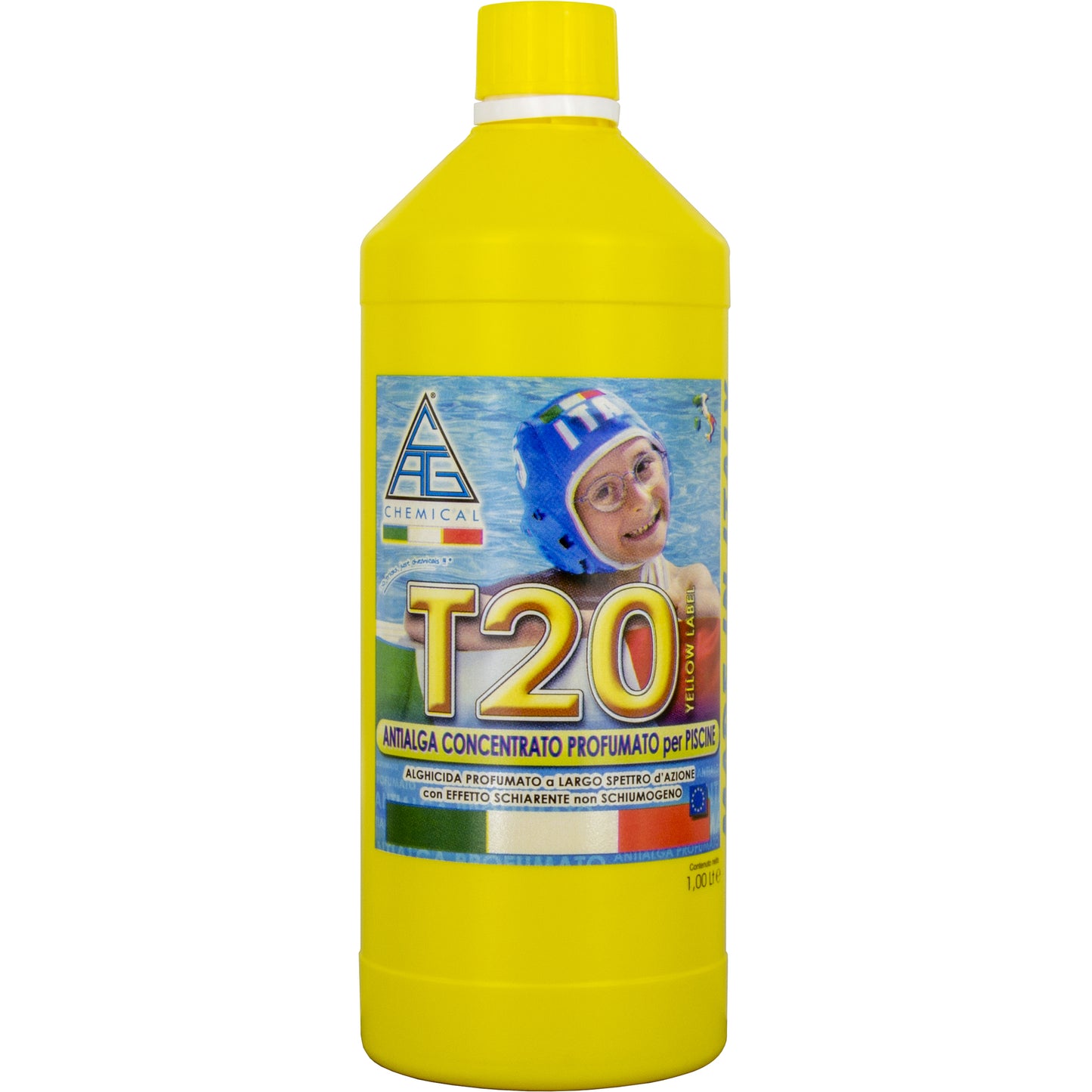 Q.TA'. 12 ANTIALGHE PER PISCINA PROFUM CONCENT T20YL 1 L