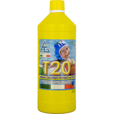 Q.TA'. 12 ANTIALGHE PER PISCINA PROFUM CONCENT T20YL 1 L