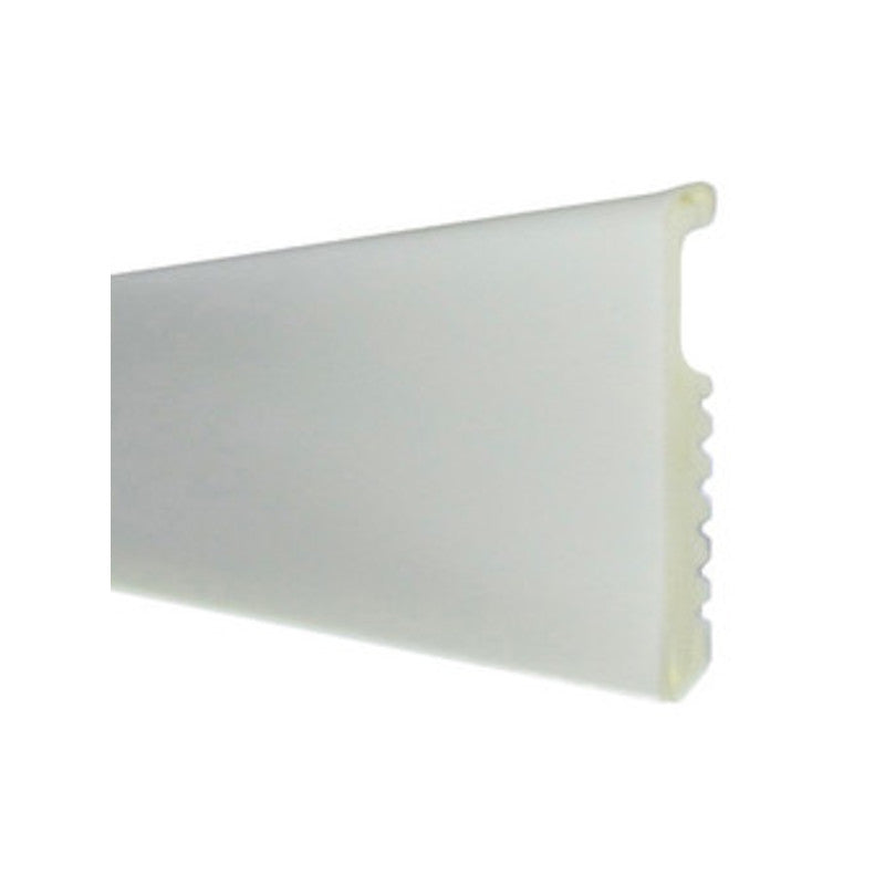 Q.TA' 10 BATTISCOPA 75X8 POLISTIRENE LISCIO 200 CM BIANCO