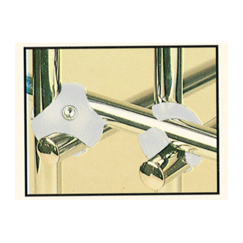 Q.TA' 10 GIUNTO P/TUBO VERNICIATO BIANCO SX FIG. 2**