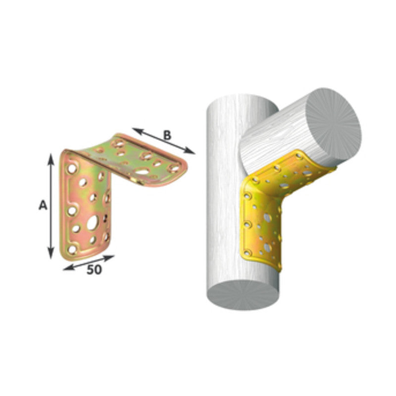 Q.TA' 25 PIASTRA 904 TONDA ANG 90 ACC TROP 80X80 MM