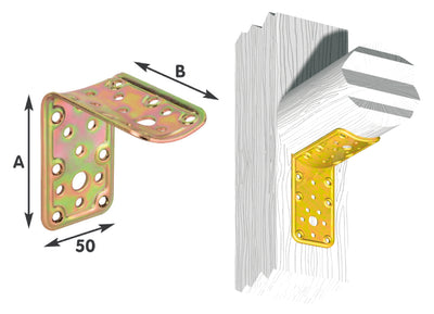 Q.TA'. 50 PIASTRA 910 PIANA E TONDA ACC TROP 50X 60X 60 MM