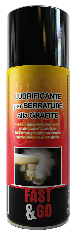 Q.TA'. 12 FASTGO LUBRIFICANTE PER SERRATURE GRAFITE 200 ML