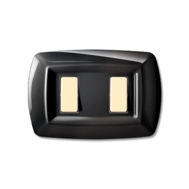 Q.TA' 10 TONDO PLACCA MAGIC PLAST 2P NERO