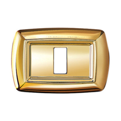 Q.TA' 10 TONDO PLACCA MAGIC PLAST 1P ORO