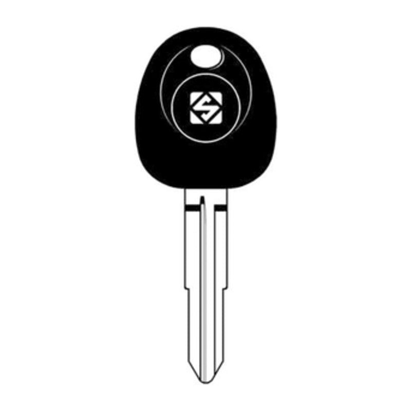 Q.TA' 2 SILCA HYN10TE CHIAVE TRANSPONDER VUOTA OTTONE