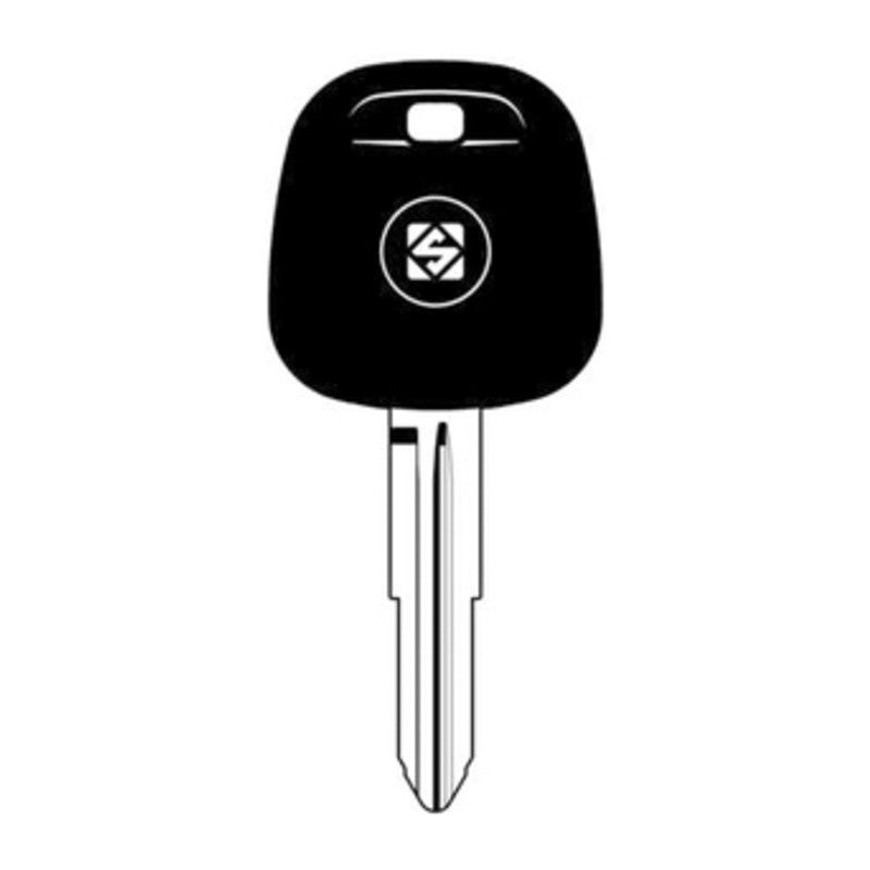 Q.TA' 2 SILCA TOY41RTE CHIAVE TRANSPONDER VUOTA OTTONE