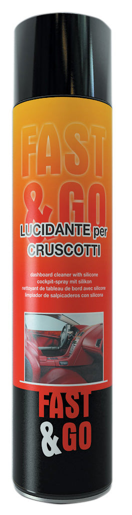 Q.TA'. 12 FASTGO LUCIDANTE PER CRUSCOTTI 600 ML