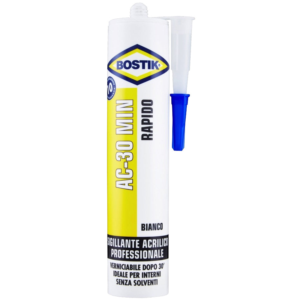 Q.TA'. 12 BOSTIK SIGILLANTE AC-30 MIN 300 ML CARTUCCIA