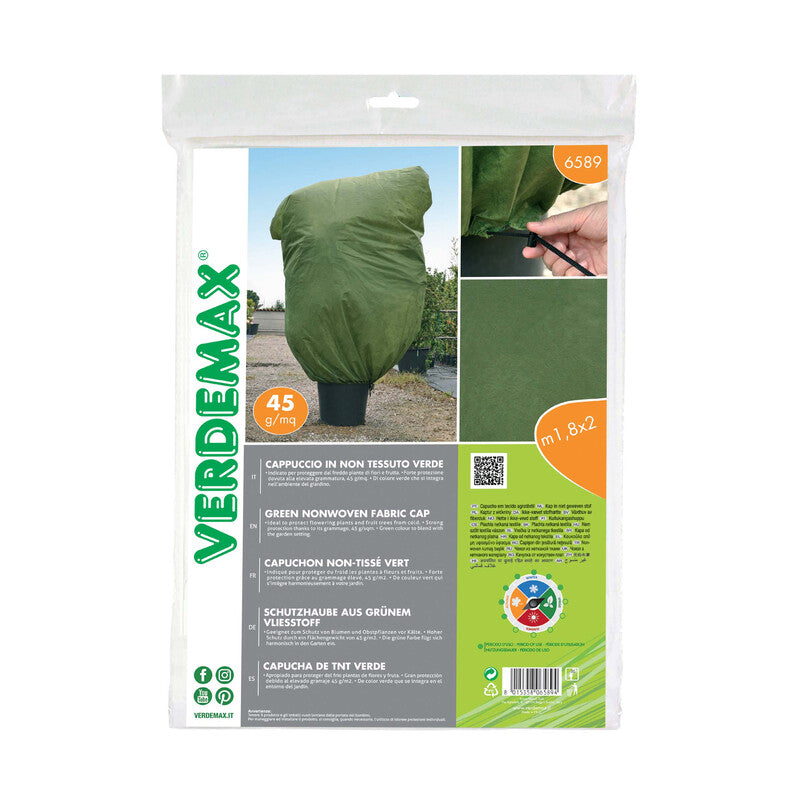 Q.TA' 1 CAPPUCCIO ANTIGELO IN TNT 45G/M2 1,8X2,0 M VERDE