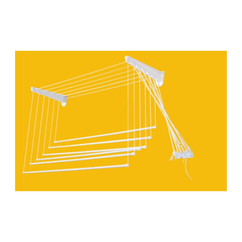 Q.TA' 1 STENDIBIANCHERIA DA PARETE SALISCENDI RESINA 140 CM