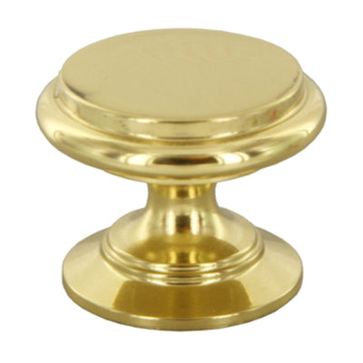 Q.TA' 25 POMOLO OTTONE 2174/C D 17 MM ORO LUCIDO