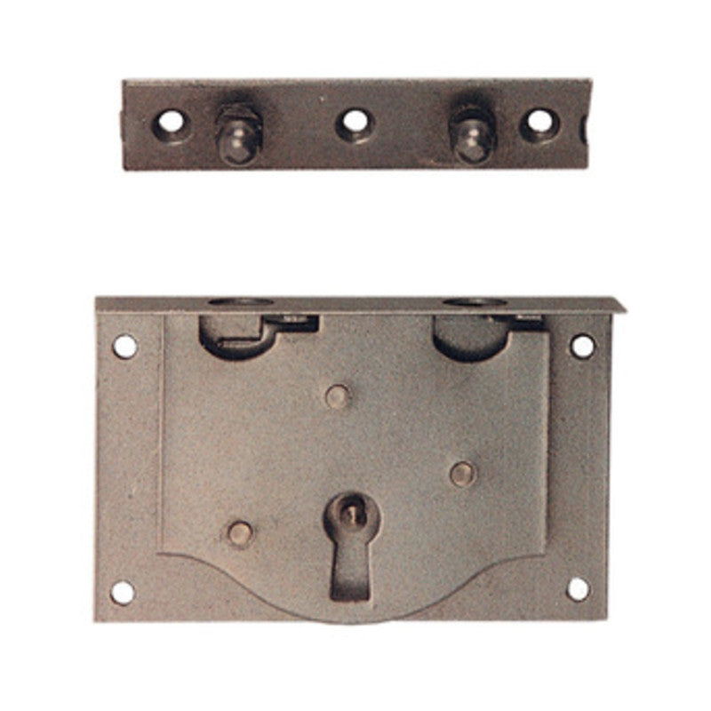 Q.TA' 20 SERRATURA P/CASSA FERRO LUCIDO 30 MM