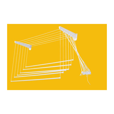 Q.TA' 1 STENDIBIANCHERIA DA PARETE SALISCENDI RESINA 120 CM