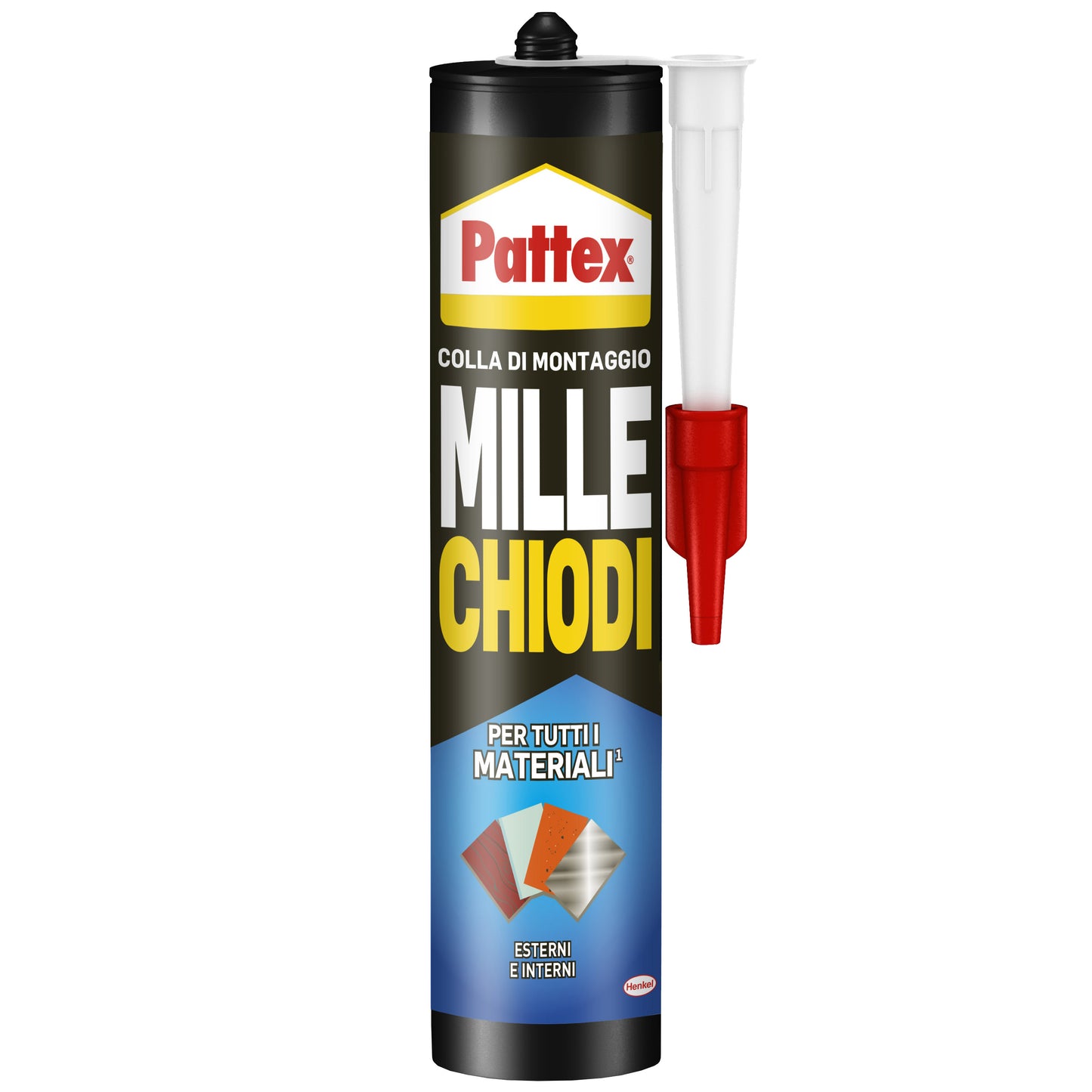 Q.TA'. 12 PATTEX MILLECHIODI INTERNI ESTERNI 450 G