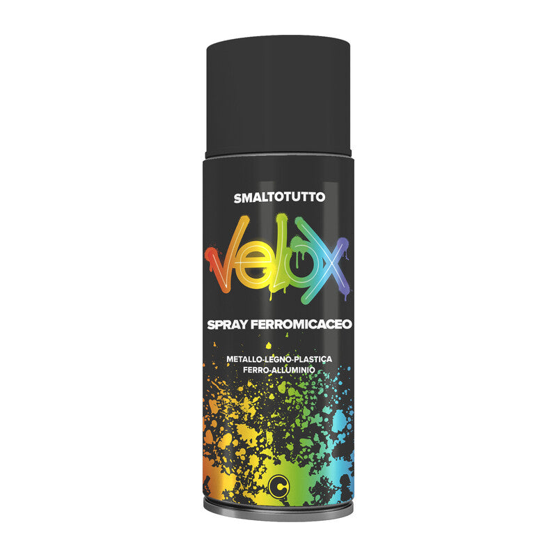 Q.TA' 6 VELOX SPRAY FERRO MICACEO GRIGIO MEDIO 400 ML