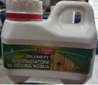 Owatrol dilunett sverniciatore gel acqua 0,5 lt