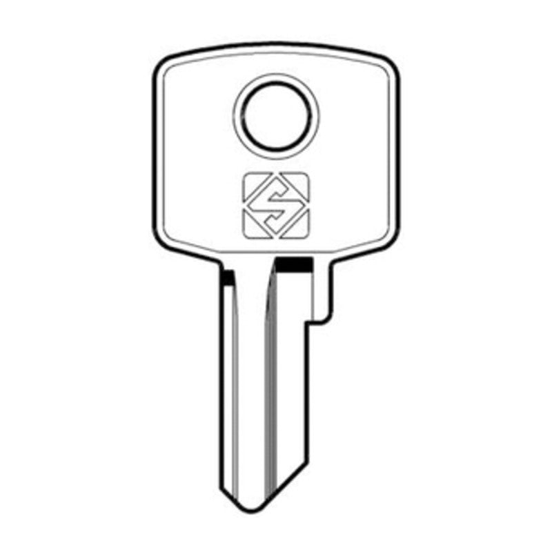 Q.TA' 10 SILCA CIS3 CHIAVE PROFILO ACCIAIO