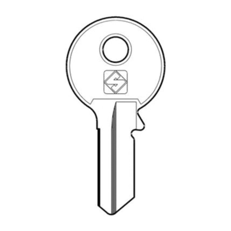 Q.TA' 10 SILCA VI083 CHIAVE PROFILO ACCIAIO