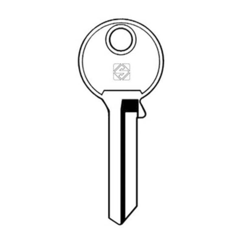 Q.TA' 10 SILCA YT6R CHIAVE PROFILO OTTONE