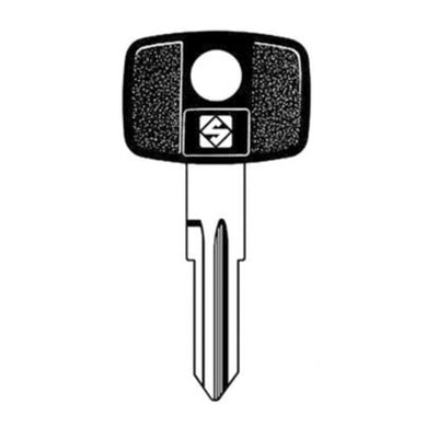 Q.TA' 5 SILCA YM28P CHIAVE AUTO TESTA PLASTICA ACCIAIO